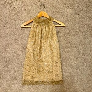 Jcrew sleeveless lace top (brand new, size XS)